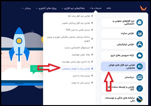 سامانه های خرید چت بات هوش مصنوعی برای سایت